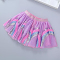 Girls Skirts Baby Clothes Sequin Rainbow Skirt Sweet Kids Princess Girls Mesh Skirt Ball Gown Birthday Party Children Skirts