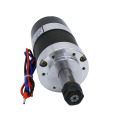 ICROATO WS55-140 Brushless 300W Spindle High Speed 0.3KW Air-cool Spindle Motor DC 36V 14500 RPM MACH3 with ER11 Collet + Clamp