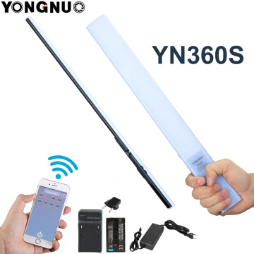 YONGNUO YN360S YN360 Ultra-thin Handheld Ice Stick LED Video Light White 5500K Phone App Control LED Fill Lighting Stick+Parts