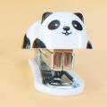 Portable cute Mini Stapler Panda Home Small Paper Document Stapler Office Student Supplies School Stationery Binder stapler set