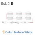 Nature White 6 Bulbs