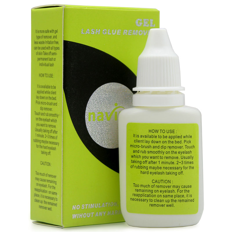 Navina 1pc 20g Safe Eyelashes Glue Remover NO Stimulation NO Harm for Fake False Individual Eyelash Extension Glue Remove