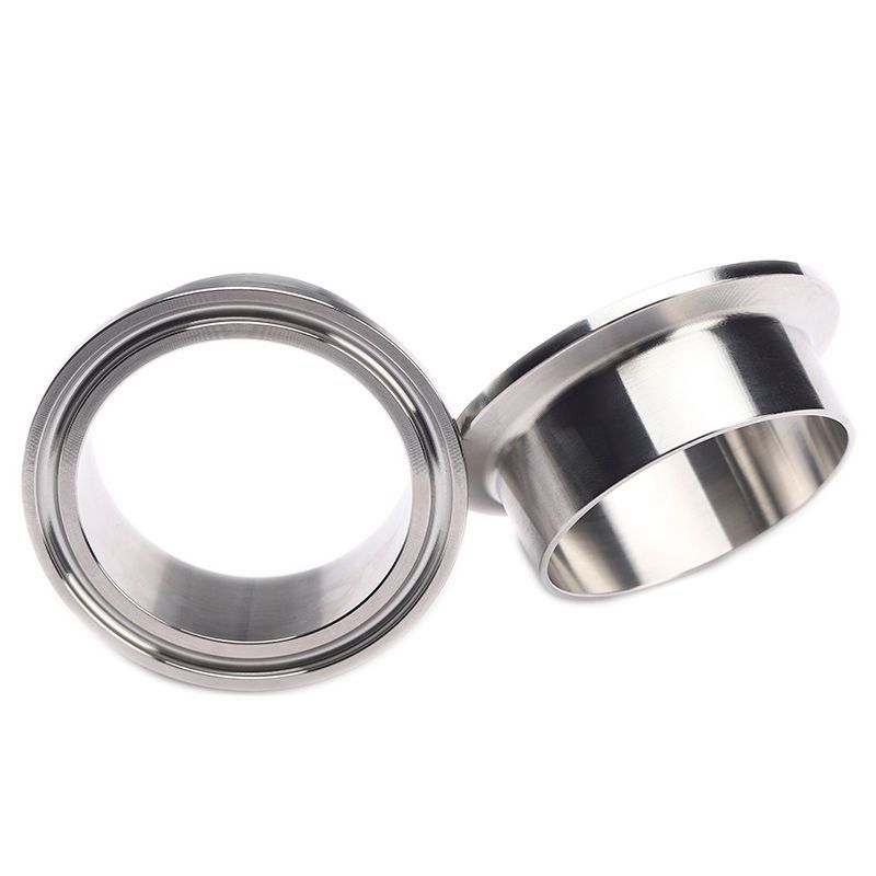 38mm x OD 50.5mm 304 Stainless Steel Sanitary Pipe Flange Fitting Weld Ferrule for Homebrew Beer Moonshine Distillation