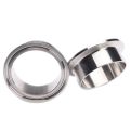 38mm x OD 50.5mm 304 Stainless Steel Sanitary Pipe Flange Fitting Weld Ferrule for Homebrew Beer Moonshine Distillation
