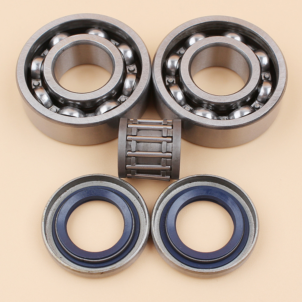 Crankshaft Crank Bearing Oil Seal Kit Fit Husqvarna 359 357 XP 357XP Chainsaw Engine Spare Parts