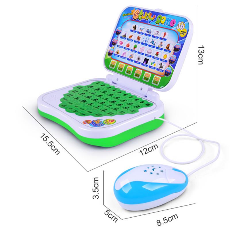 Baby Children Learning Machine With Mouse Electronic Computer Pre-School Learning Education Machine Tablet Toy Gift For Kids