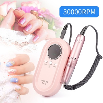 30000Rpm Protable Nail Drill Machine Kit Electric Nail Polisher Charging Manicure Pedicure For Nail Drill Bits Set Beauty Device