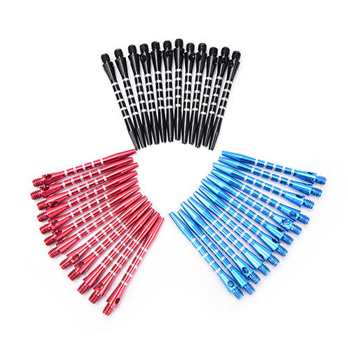 12Pcs 53mm Darts Shafts Aluminum Stem Shafts 2BA Thread Dart Replacement