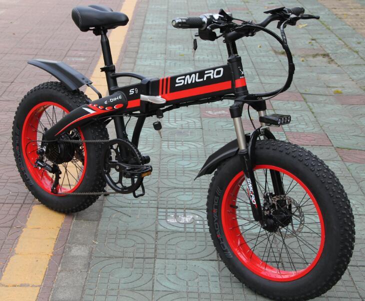 S9F Hot Sale Electric Bike 20 inch 750W/1000W motor 10AH battery folding electric bicycle
