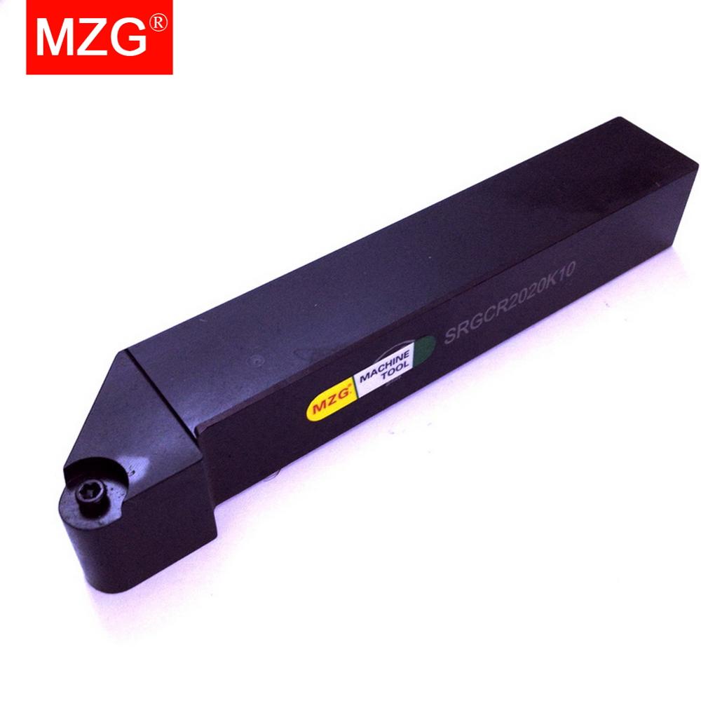 MZG SRGCR CNC RCMT Carbide Inserts 20mm 25mm Turning Arbor Lathe Cutter Bar External Boring Tool Clamped Steel Toolholder