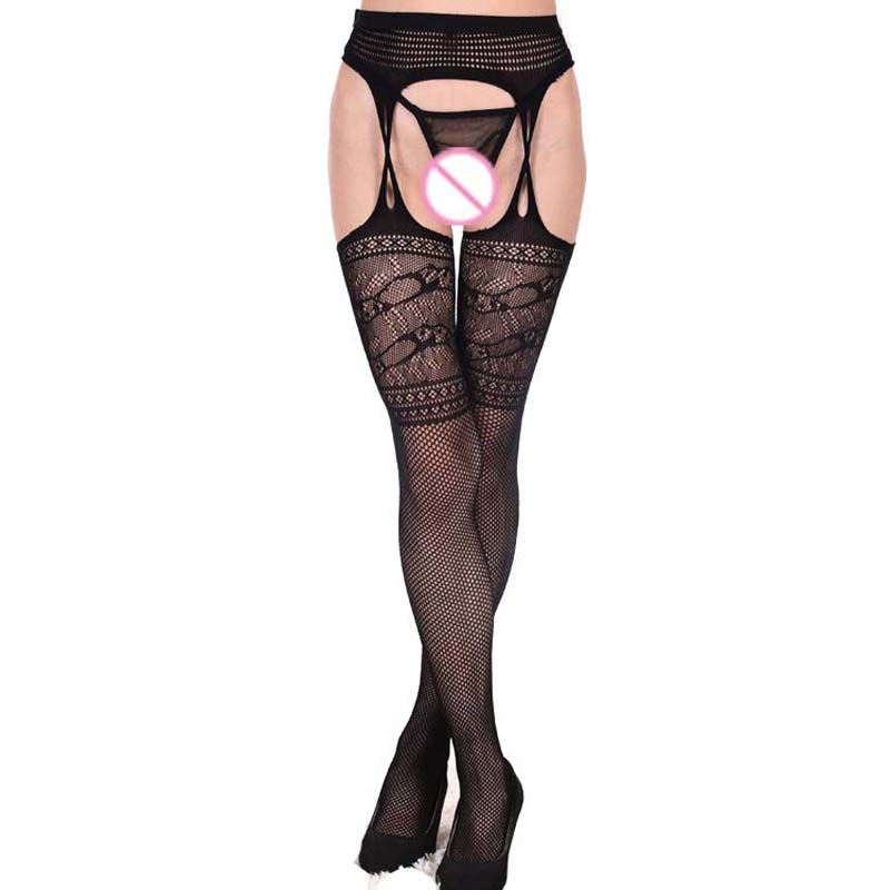 11 style Women Girls tight Sexy body Stockings open crotch waist fishnet stockings Sheer Party Tights Open Crotch Leggings 588