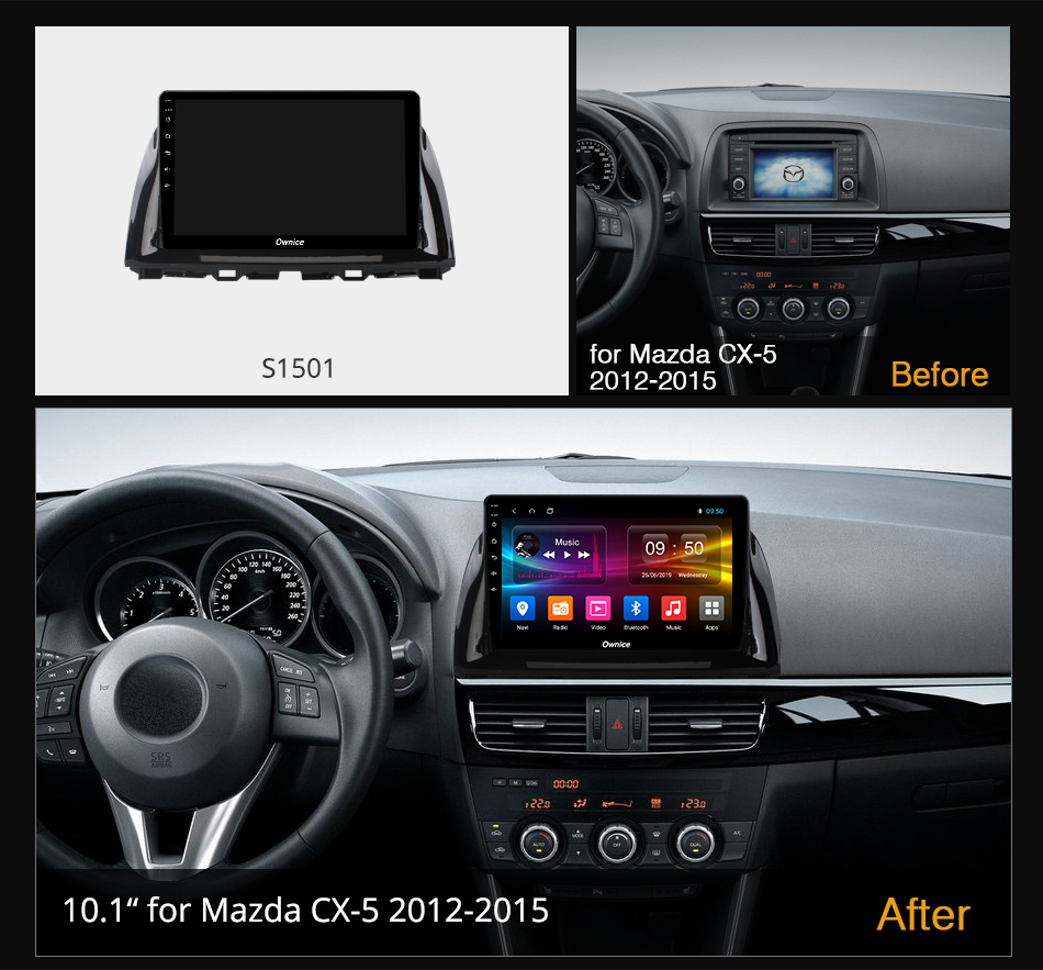 Ownice Octa 8Core Android 10.0 Car Radio forMazda CX5 CX-5 CX 5 1 KE 2012 2015 GPS 2Din Auto Stereo Player 4G LTE Tesla Style