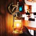 E27 European Retro LED Wall Lamp Vintage Kerosene Lamps Light Fixture For Bar Coffee Shop Bathroom Sconce pendant lights