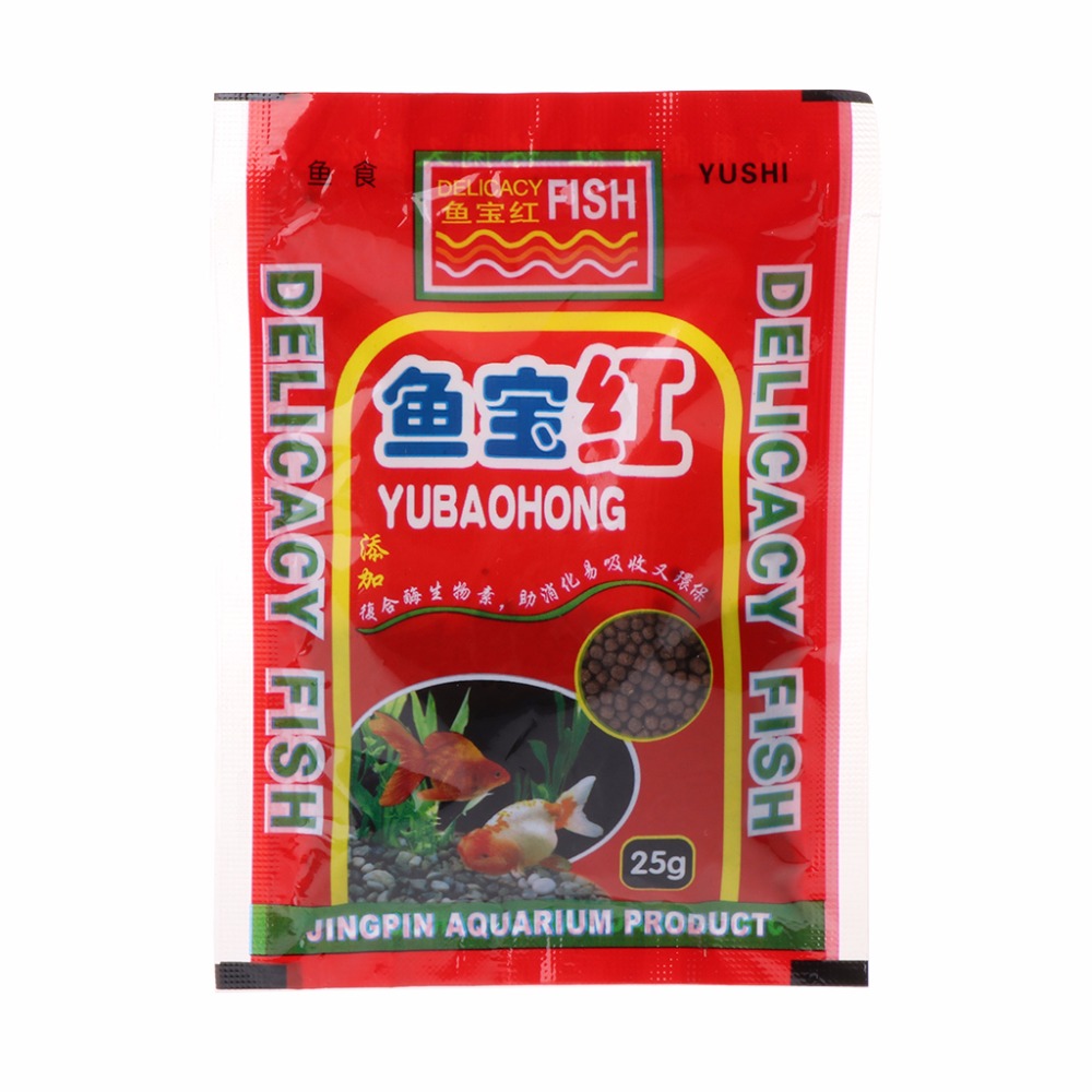 12g Aquarium Fish Forage Grains Protein Fish Tank Small Fish Food Feeding For Goldfish Tropical Carp C42