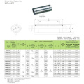 2pcs/lot Free Shipping LM6LUU long type 6mm linear ball bearing CNC parts for 3D printer