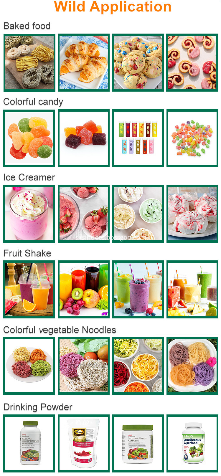 Wild Application Barley Grass Powder