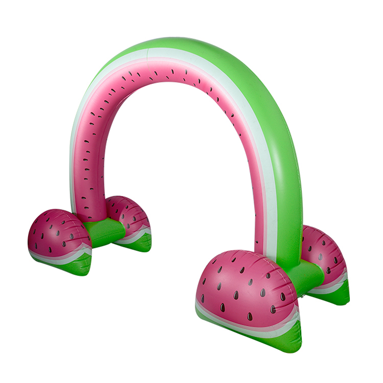 Amazon Watermelon Outdoor durable PVC inflatable arch sprinkler