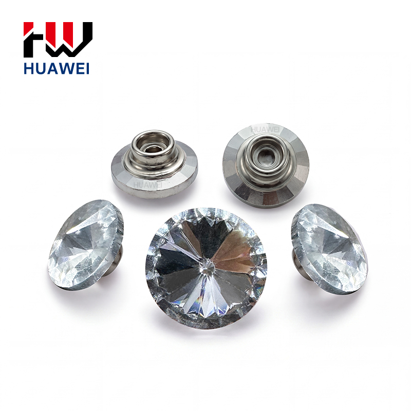 satellite crystal button