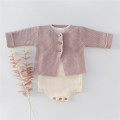 0-24M toddler baby sweaters Spring autumn cotton knitted long sleeve kids jackets for girls coat outwear children Babyjacken