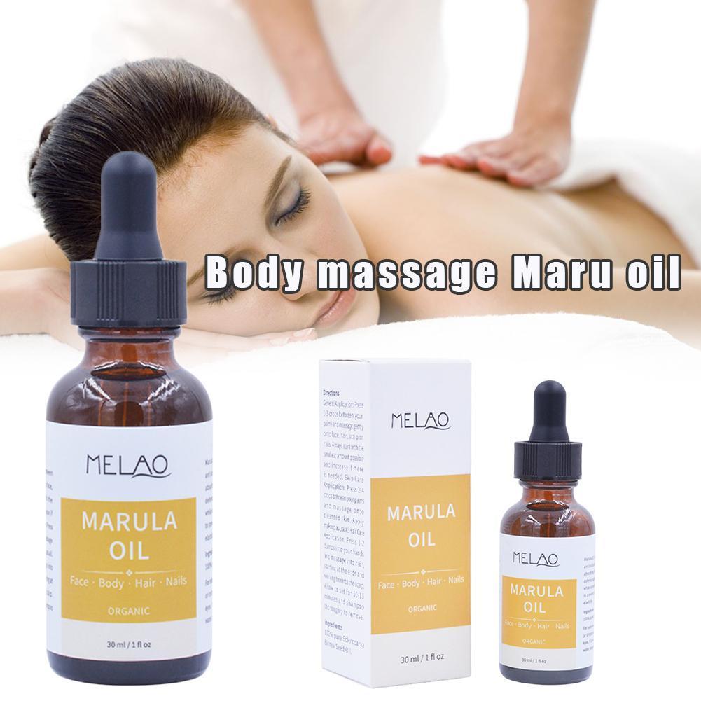 30ml Plant Marula Oil Anti Aging Anti-wrinkle Oganic Moisturizing Care Essential Oils Skin Serum Essence U1E4