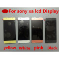 For Sony Xperia XA F3112 F3116 Dual SIM Touch Screen Digitizer Panel + LCD Display Monitor Assembly Frame + tolls