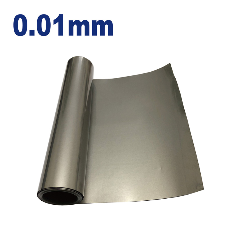Wholesale 0.01mm Ti Thin titanium foil,Width 140mm,Length about 170m