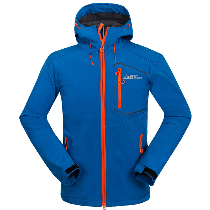 2019 New Arrive Men's Soft shell Jacket Fleece Warm Sportswear Waterproof Outdoor Male Traveling Hiking Mountain Climbing Jacket