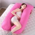 Sleeping Support Pillow For Pregnant Women Body 100% Cotton Printed U Shape Maternity Pillows Pregnancy Side Body Pillow