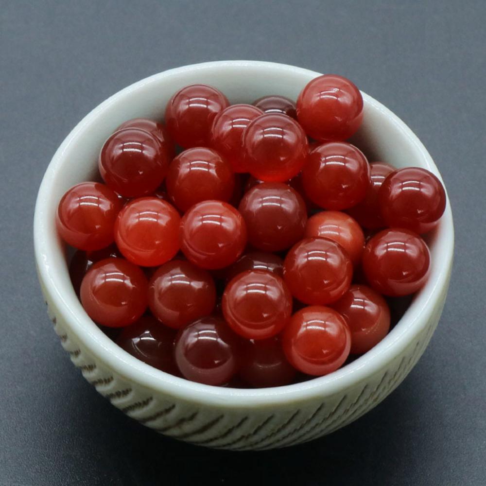 18MM Carnelian Chakra Spheres Stress Relief Home Decoration