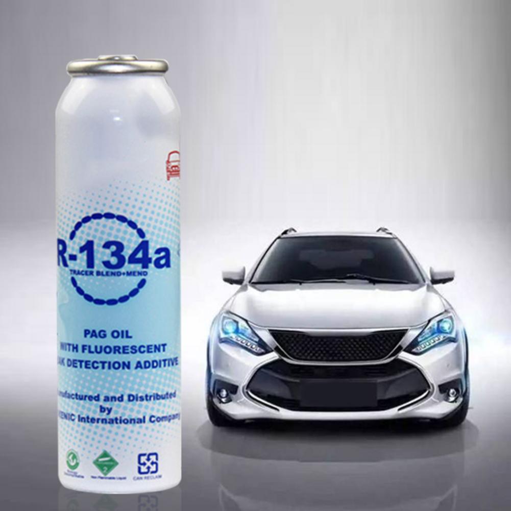 R134A Refrigerant Oil Leak Repair Agent Car Air Conditioner Plugging Agent Car Fluorescent Leak Detection 1 pcs/3 Pcs/5 pcs