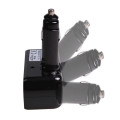 Car charger 3.1A 80W USB 2 Way Dual Multi Cigarette Socket Lighter Splitter Power Adapter Car-Charger 19Y31