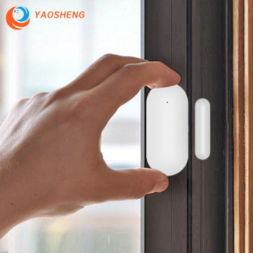 YAOSHENG PB68 Magnetic Sensors Wireless Door Detector Window Sensor WiFi App for 433MHz Home Security Detector Alarm System Kits