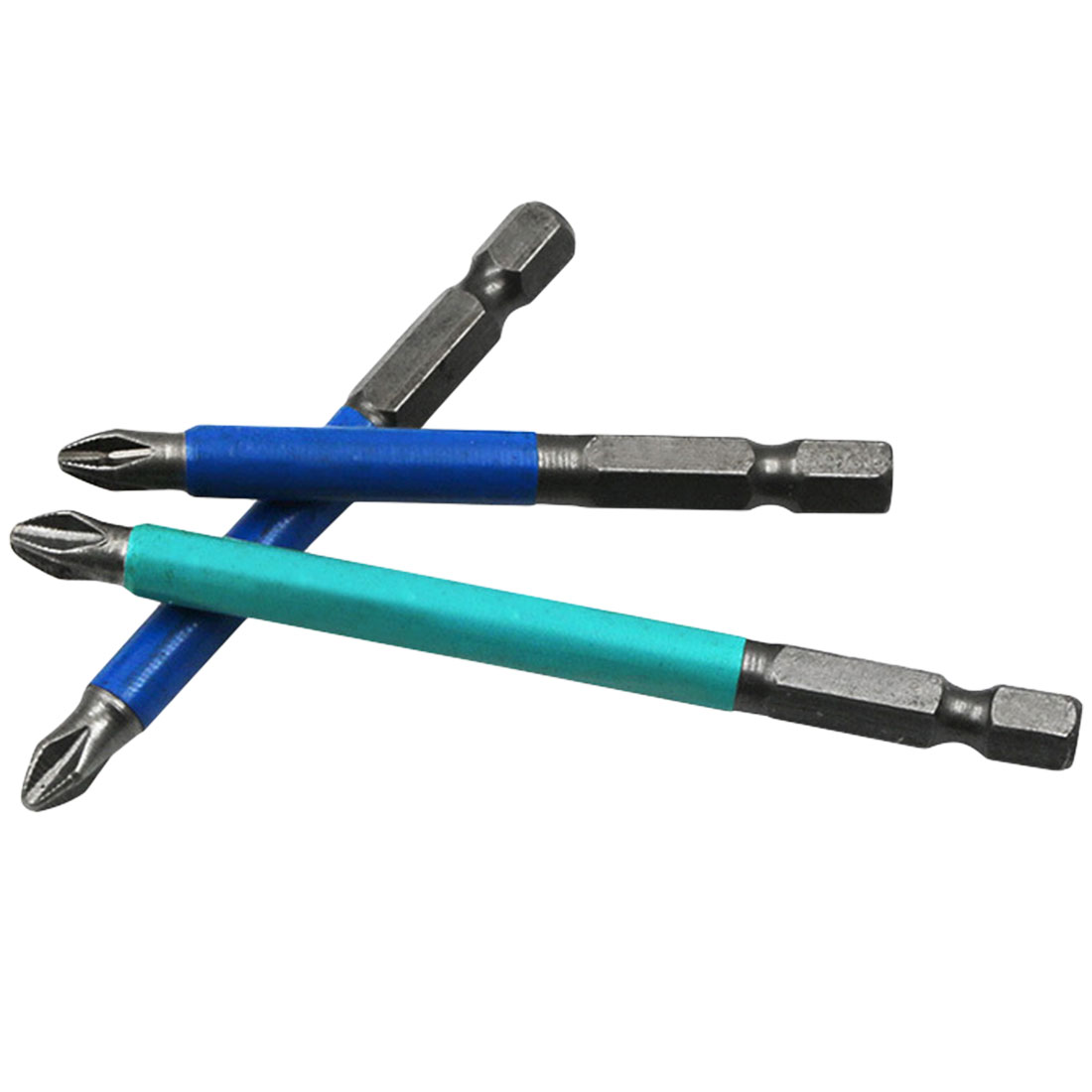 25mm/50mm/70mm/90mm PH2 Strong Magnetic Single Head Cross Screwdriver Bit Non-slip 1/4" Hex Shank Drill Bit