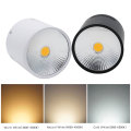 [DBF]High Bright Epistar COB LED Surface Mounted Downlight Dimmable 3W 5W 7W 10W 12W 15W Ceilling Spot Lamp White/Black Housing