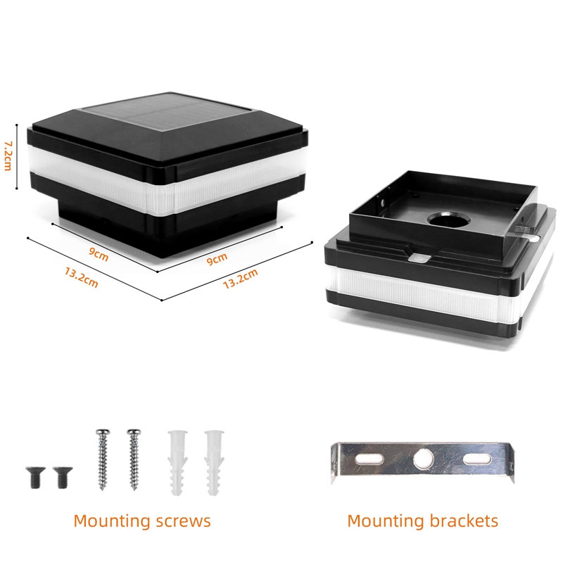 Solar Post Cap Light