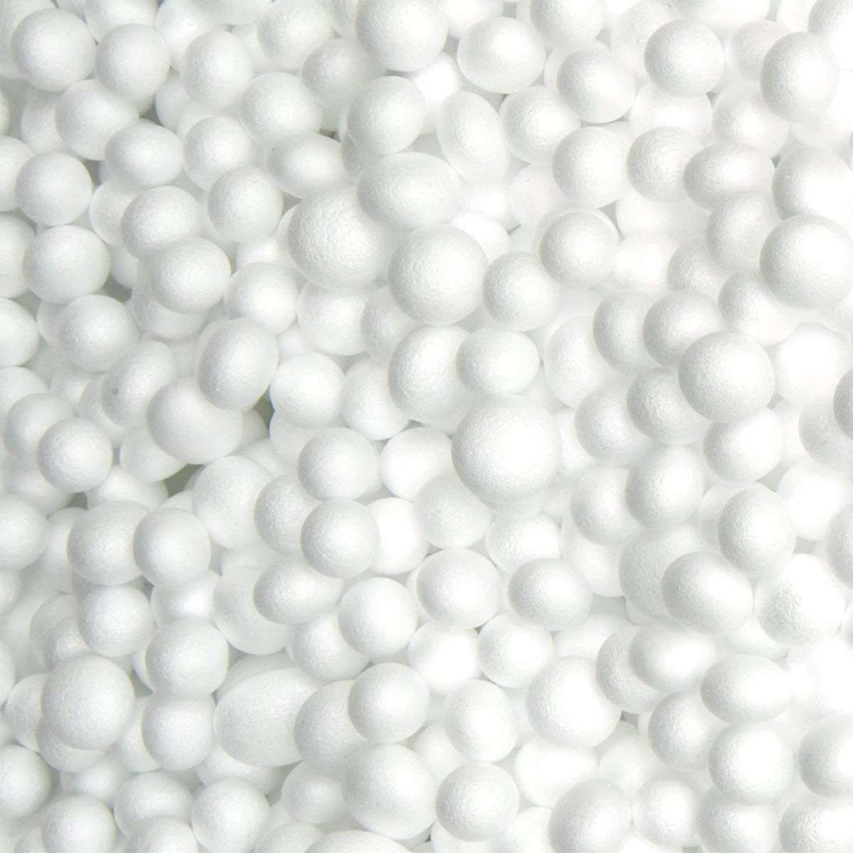 Nesloth 500g EPS Material White Foam Balls beanbag baby Filler bed sleeping Pillow Bean Bags chairsofa Beads Filler Styrofoam