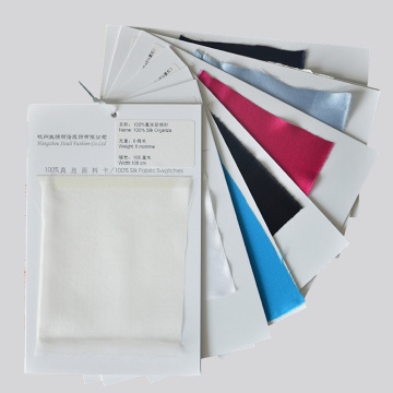 Update SILK FABRIC SWATCH 100% Natural Silk Fabric 20 Types of Different Silk Fabric Samples silk natural textile color card