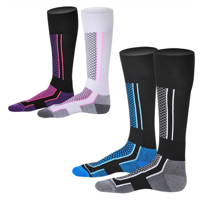 Women/Man Winter Thermal Ski Socks Thicken Cotton Warm Sports Socks Snowboarding Cycling Skiing Hiking Socks Leg Warmer