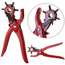 Household Belt Hole Puncher Tool for Leather Leathercraft Holes Punching Machine 3-in-1 Hand Pliers Leather Tools Hole Watchband