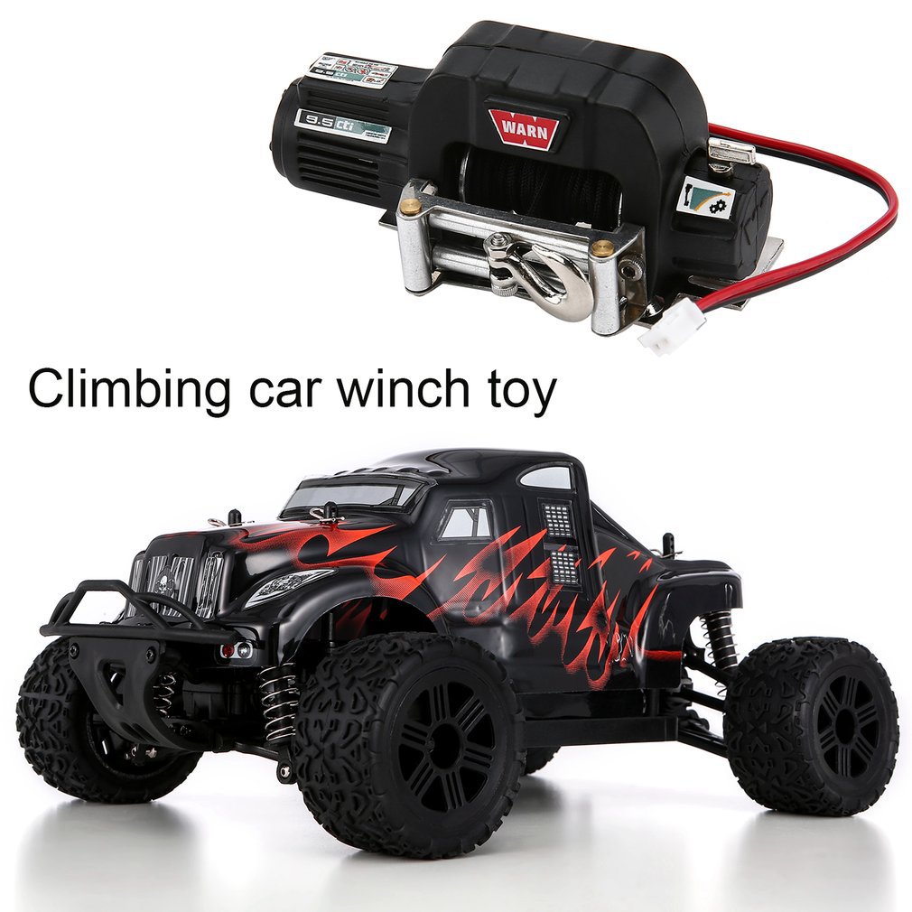 1/10 Simulation RC Climbing Car Radio Control Full Metal Winch for 1/10 TRX-4 Axial SCX10 RC4WD D90 D10 Car Truck