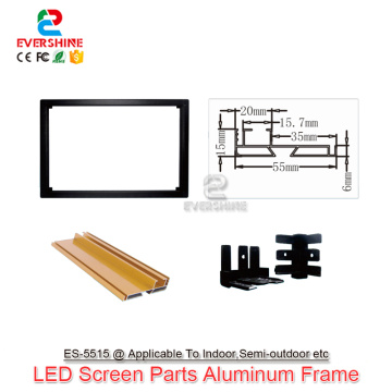 5515 LED Sign Aluminum Frame Use For P2 P2.5 P3 P4 P5 Indoor LED Module Small Size Window LED Display