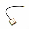 for IOT M2M MCX Male connector GNSS GPS antenna 28dB High Gain ceramic patch internal GPS GLONASS antenna 1575.42MHZ 28*28*7.2mm