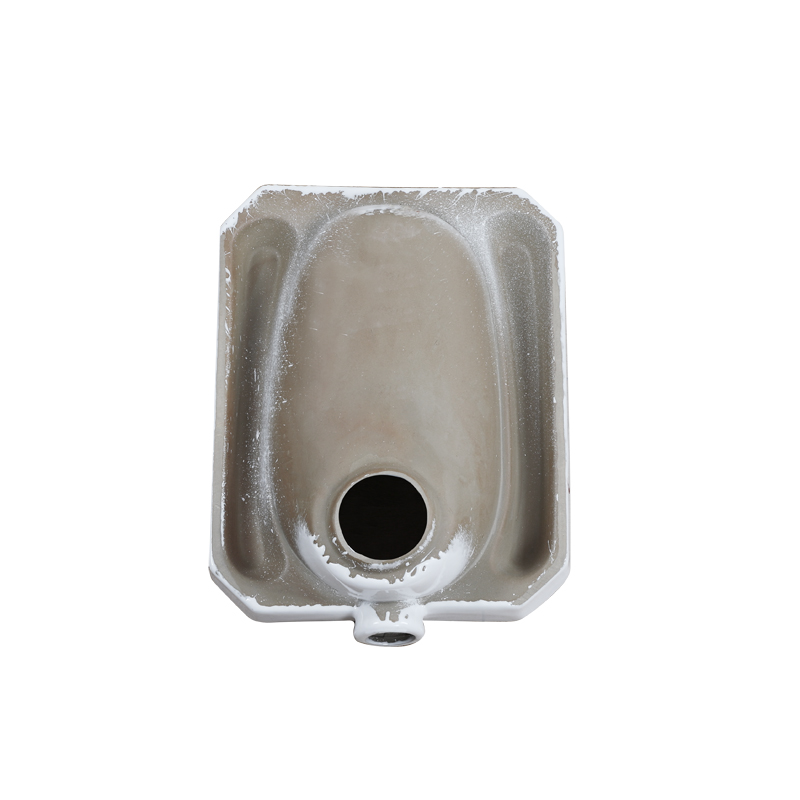 Medium deep white cheap ceramic wc pan water closet porcelain squatting squat toilet Rural squatter