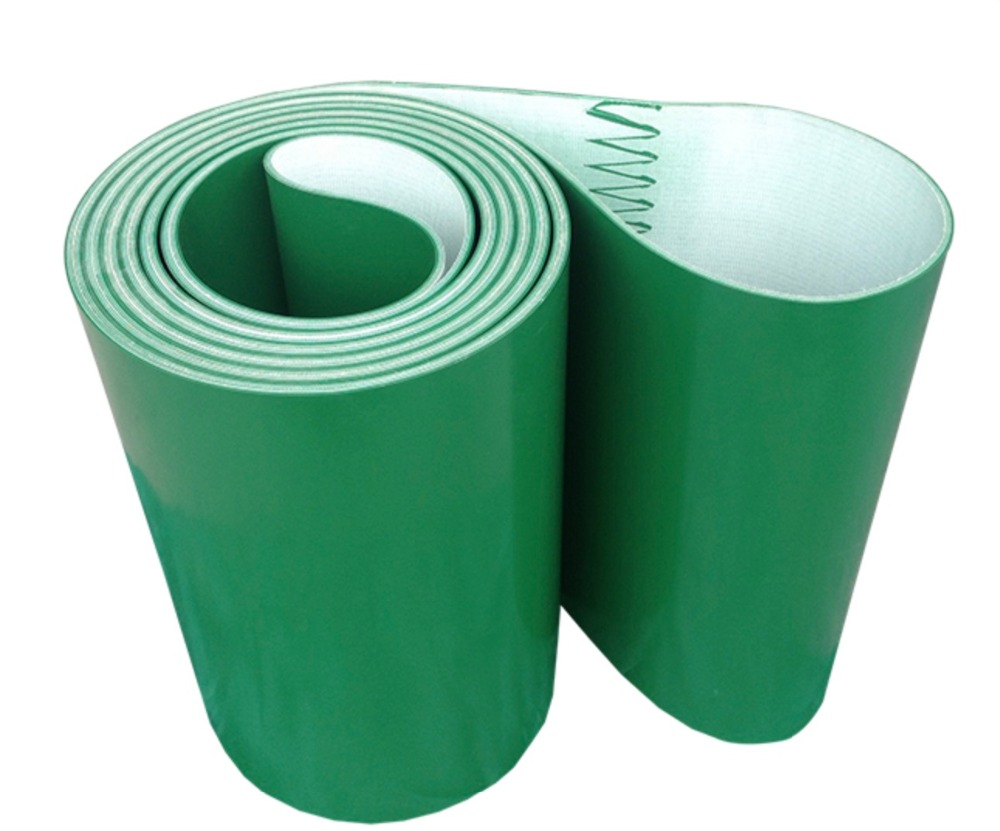 Customizable-500*300*1mm PVC Green Transmission Conveyor Industrial Belt