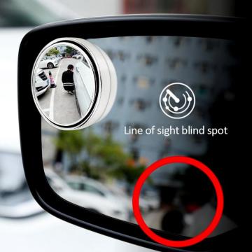 5PCS Car Assist Blind Spot Mirror Car Blind Spot Mirror Car 360 Degree Framless Blind Spot Mirror Wide Angle Round Convex Mirror