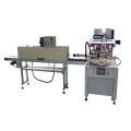 Automatic Rotating screen printing machine with IR tunnel