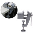 Universal Mini Bench Vise Table Screw Vise Aluminium Alloy 30mm Bench Clamp Screw Vise for DIY Craft Mold Fixed Repair Tool