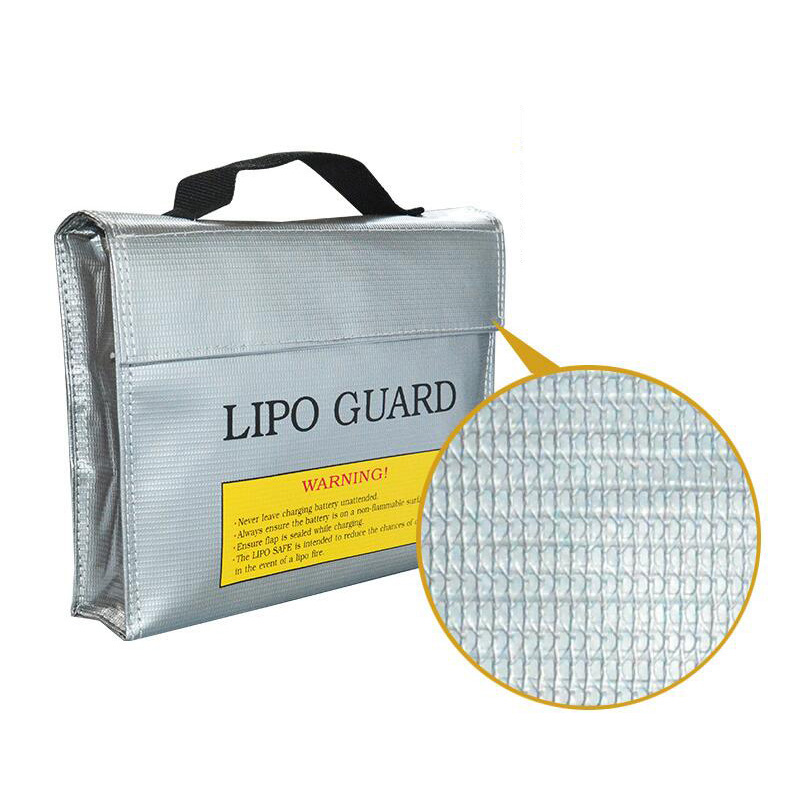 Fireproof RC LiPo Battery Safety Bag Charging Protection Explosion-proof Safe Guard Bag Sack 240 x 180 x 64MM