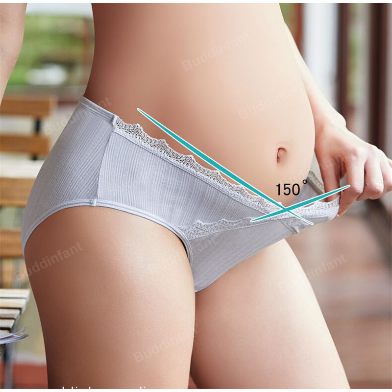 3pcs/pack maternity panties lace pregnancy underwear maternidad pants cotton belt low waist briefs pregnancy panties XXL sets