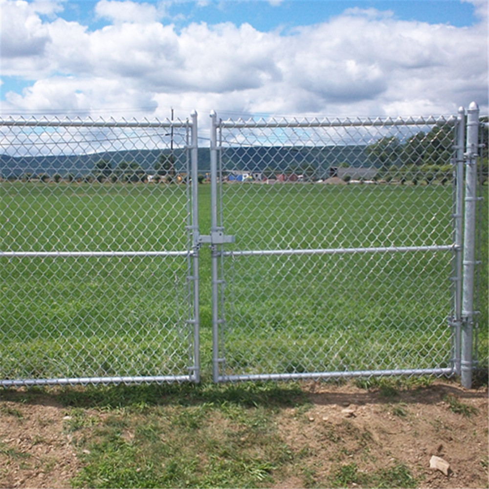 Coated Security Wire Mesh Chain Link Fence China Manufacturer